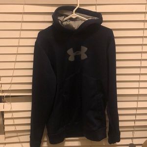 Under armor nave blue hoodie